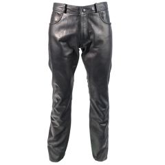 Richa Classic  Regular Fit Leather Trousers Black